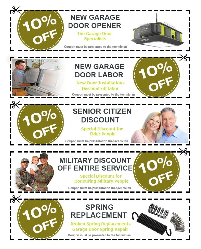 HighTech Garage Doors Loma Linda, CA 909-487-0289 - Coupons